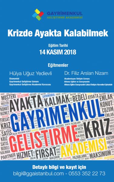 Krizde Ayakta Kalma Eğitimi (14 Kasım 2018)